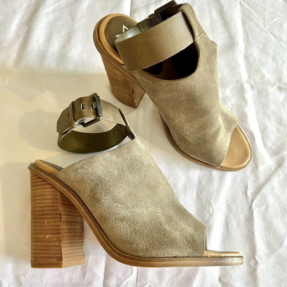 Marc Fisher Tan Ankle Booties